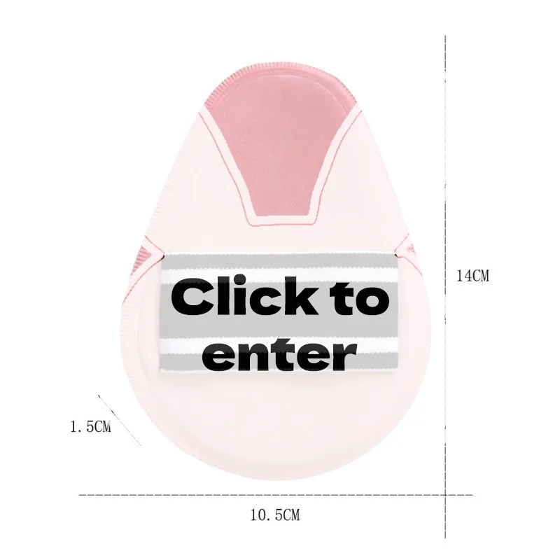 Extra-large Thickened Puff Designed Sunscreen Oils And Creams Soft Powder Puff