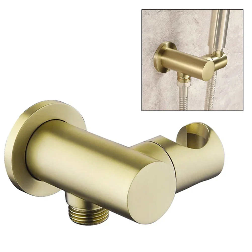 

1pcs Brass Adjustable Handheld Shower Head Holder Wall Mount Degree Rotation Bracket For Bathtub Faucet Bathroom Accessories