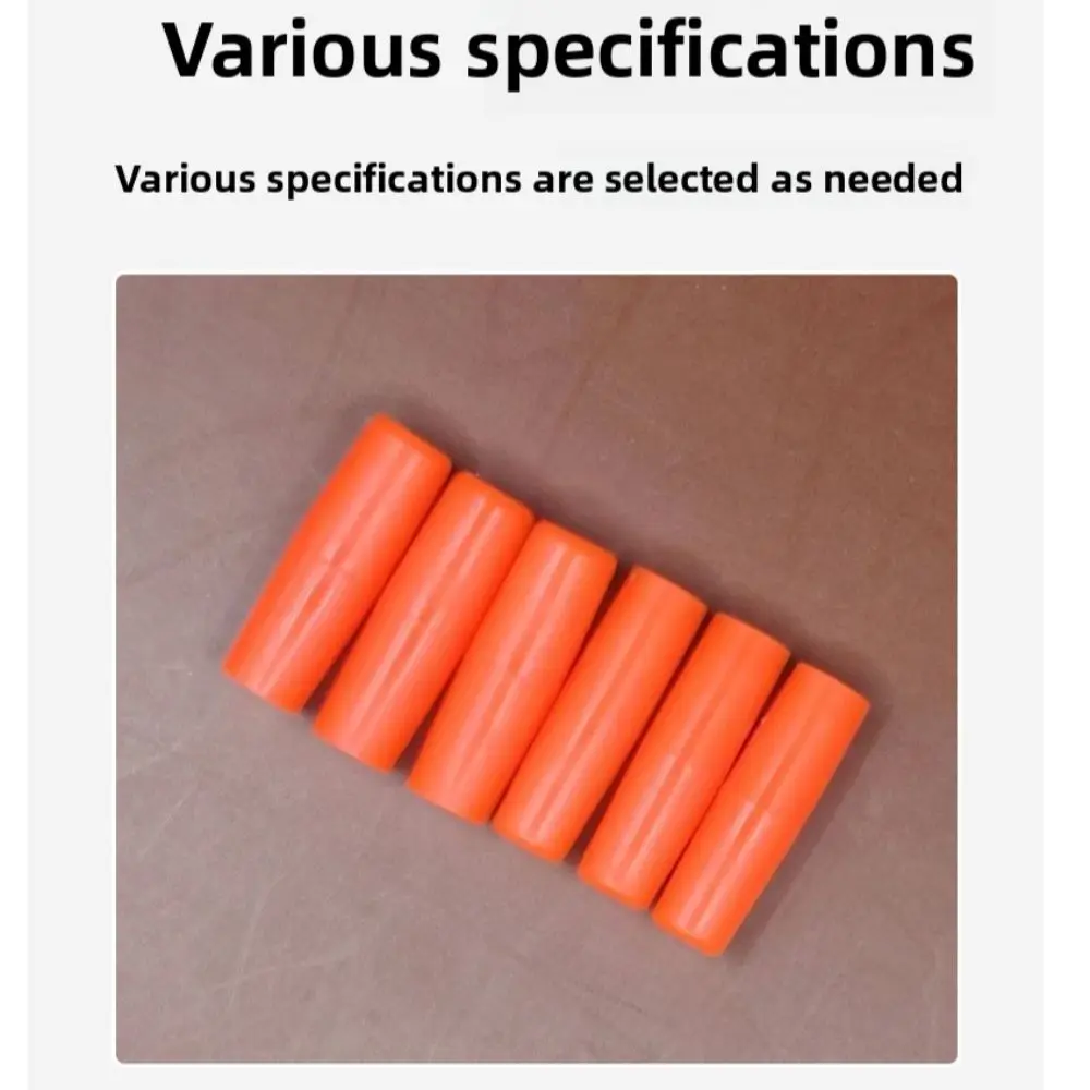 المواد المطاطية تعويم الذيل الفاصوليا المطاطية موصل تصميم العمودي الطفو ضوء العصي موصلات الانجراف الذيل أدوات الصيد #5