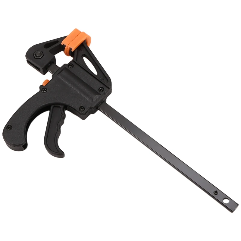Set di morsetti per la lavorazione del legno da 10 pezzi da 4 pollici tipo fisso velocità di rilascio rapido a cricchetto Kit di barre da lavoro in Nylon estruso gadget per spalmatore
