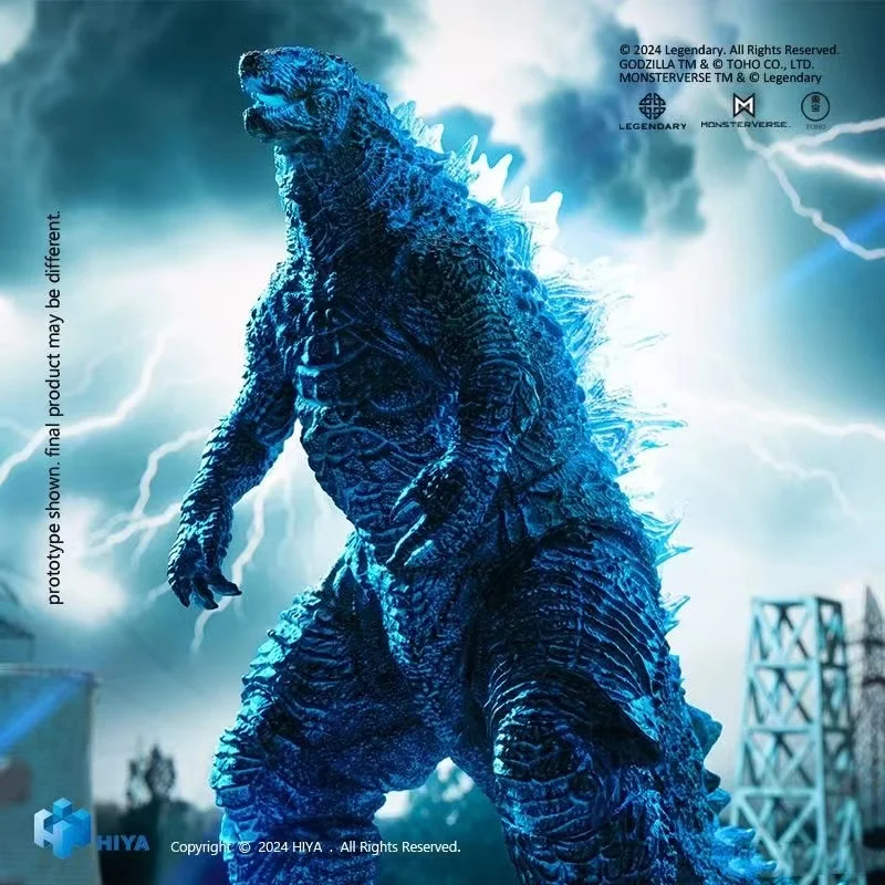 

In Stock HIYA Exquisite Basic Godzilla X Kong The New Empire Energized Godzilla Anime Action Figure Toy Model Collection Hobby