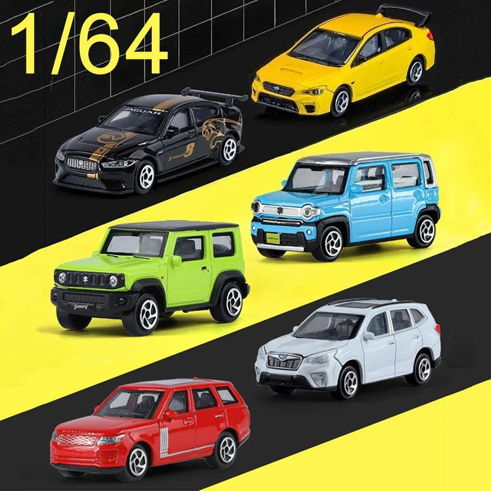

1:64 1:52 1:48 Alloy Car Series Defender JAGUAR Range Rover Subaru Suzuki Diecast Miniature Model Collect Toy Kid Christmas Gift