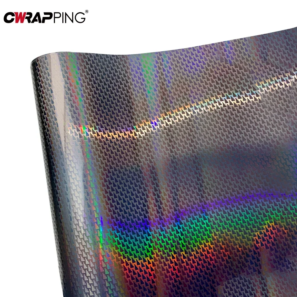 

Forged Carbon Fiber Wrap Air Release Waterproof Adhesive Film for Car Motorcycle Color Change Vinyl Wrap DIY Cars Accessories