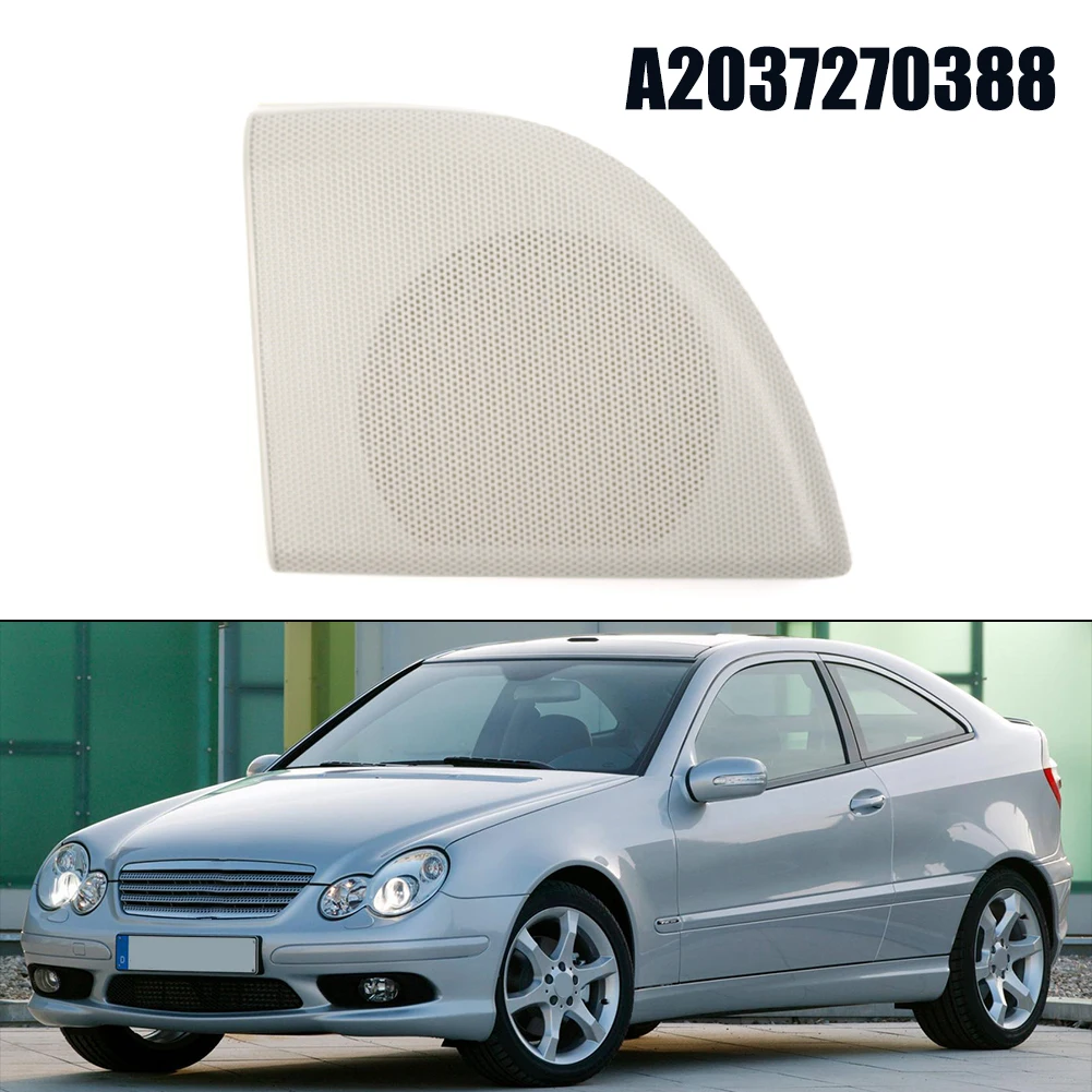 

For MERCEDES C-CLASS CL203 RH&LH Door Speaker Grille Cover Trim Grey Replacement Grille Cover Auto Accessories