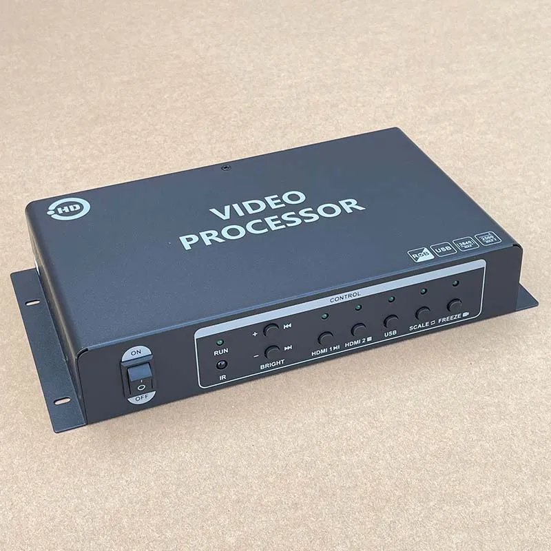 LED Display Screen HD-KV210 Video Processor Full Color HUB75 LED Panel LED Video Wall TV LED Digital Signage Matrix Controller