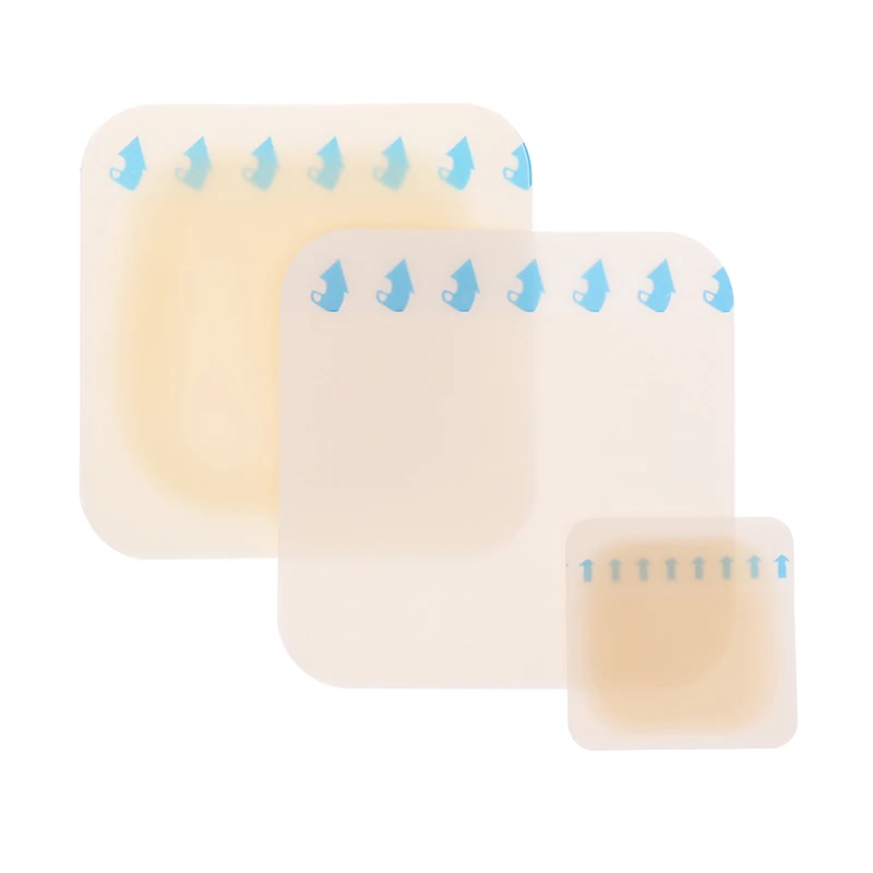~1Pc Hydrocolloid Wound Dressing Fast Healing Thin Soft Self Adhesive Breathable Hydrocolloid Dressing Non Irritating For Burn./