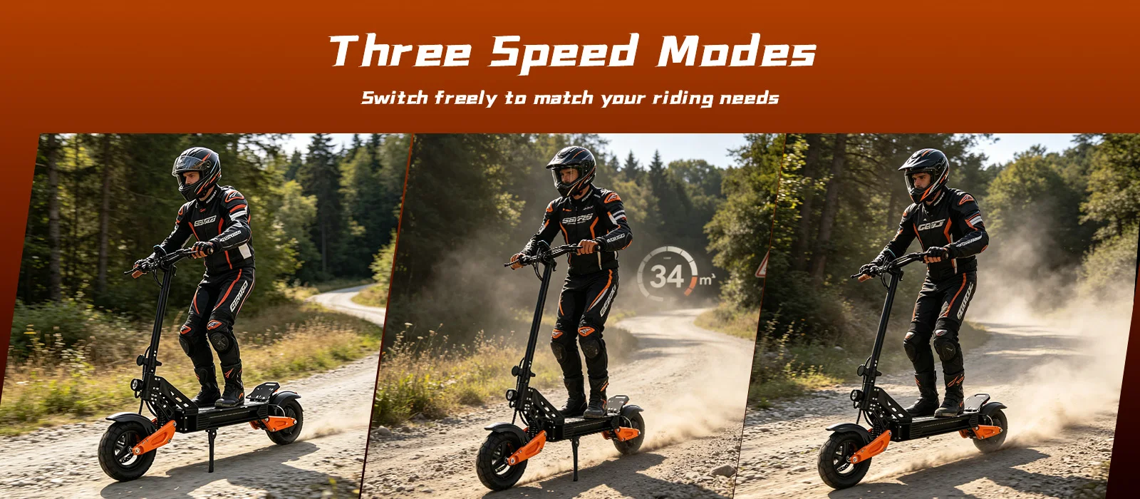 JUICEASE C67Pro Elektroroller mit Hohem Drehmoment, 48V 13,5Ah Hochleistungsakku, 50KM Reichweite, 35 ° Hill Climbing 10 Zoll Fatbike-Reifen Offroad APP-Steuerung – Detail 6