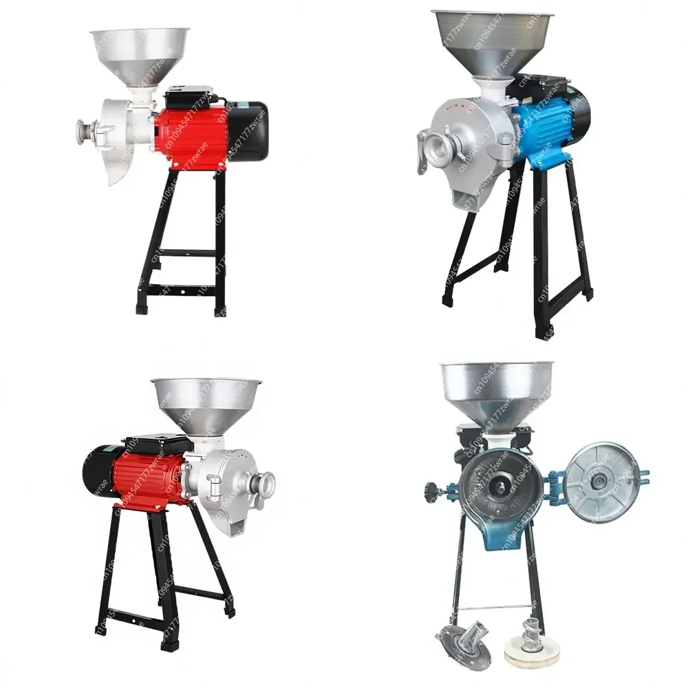 Multifunctional 3000W Motor 220V Home Use Grain Mill for Cocoa Soybean Peanut Wheat Powder Grinding Machine