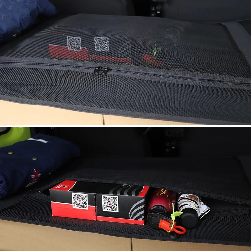 Stowing Tidying for Suzuki Jimny JB74 Car Rear Trunk Curtain Cover Storage Bag Net for Suzuki Jimny 2019 2020 2021 Accessories