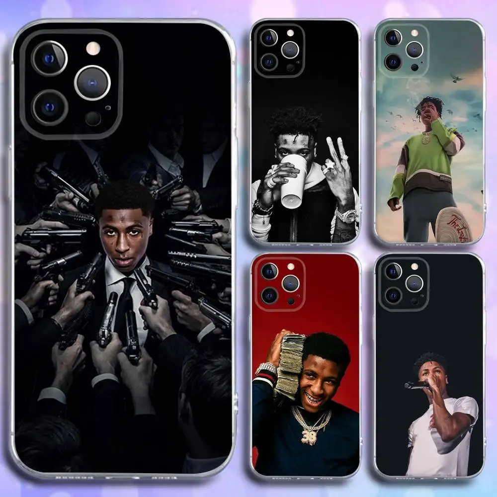 

Rapper YoungBoy Phone Case For iPhone 16e,16,15,14,13,12,11 Plus,Pro,Max,XR,XS,X,Plus,SE,Mini Transparent Soft Cover