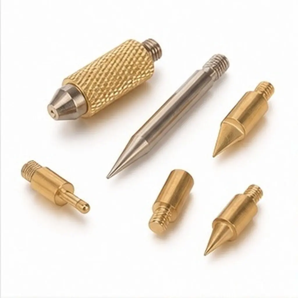 22Pcs Pyrography Tips Replacement Kit for Wood Burning Tools – Durable Metal Nibs for Fine Detailing & Carving