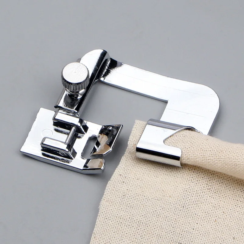 9 13 19 25mm Sewing Machine Foot Rolled Foot Press Hem Feet Household Multi Functional Sew Accessories Sewing Supplies