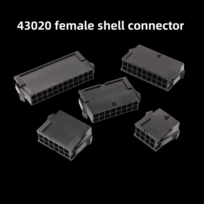 

MX3.0mm connector 43020 female shell male and female head air docking 2-24P spacing 3MM