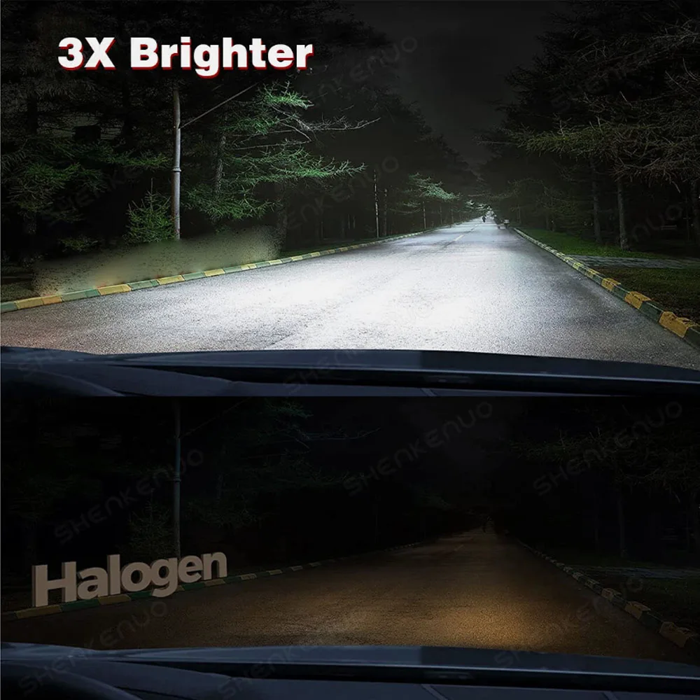 

9005 Лампа для фар Plug And Play Светодиодная лампа для фар Противотуманная лампа 360 градусов для освещения автомобиля Автообслуживание Автомобильные фары