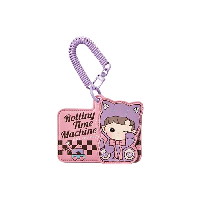 POP MART HACIPUPU Time Machine Collection Card Holder Mystery Boxes Single Mystery Box/Full Box 6 Pcs PPMT-2505-0046