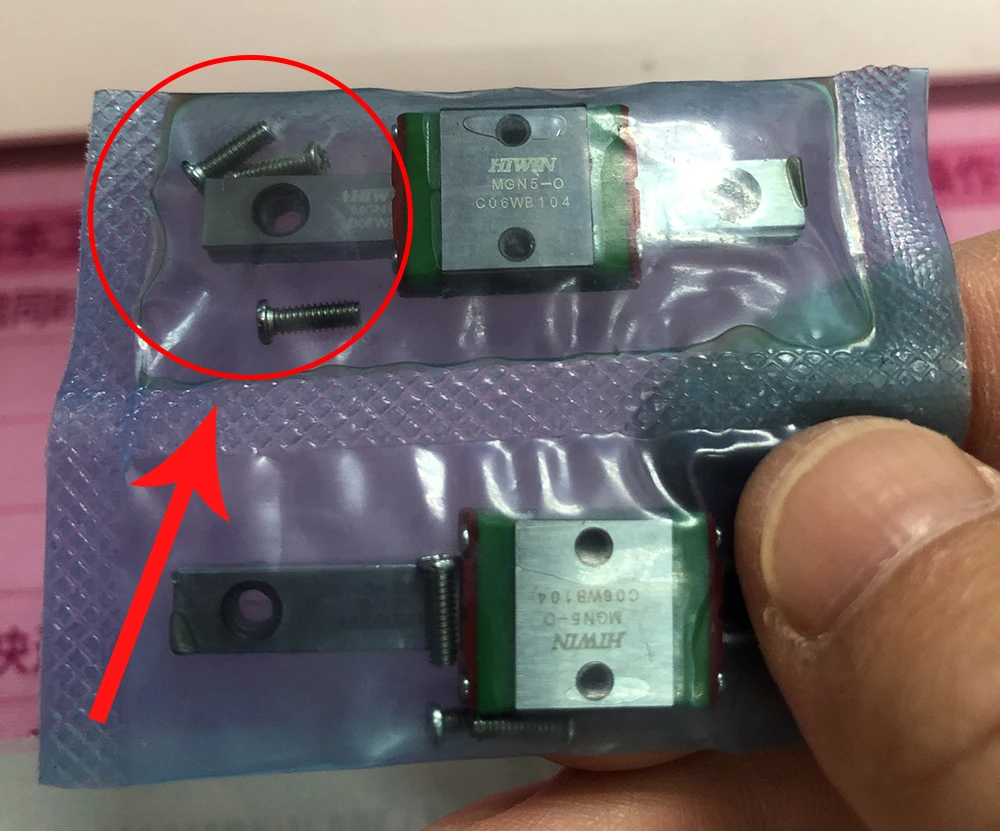 HIWIN Original MGN5C Miniatur-Linearführungsschrauben Spezialmontage 100 Stück M2*6 Edelstahl für Präzisionsmontage – Detail 3