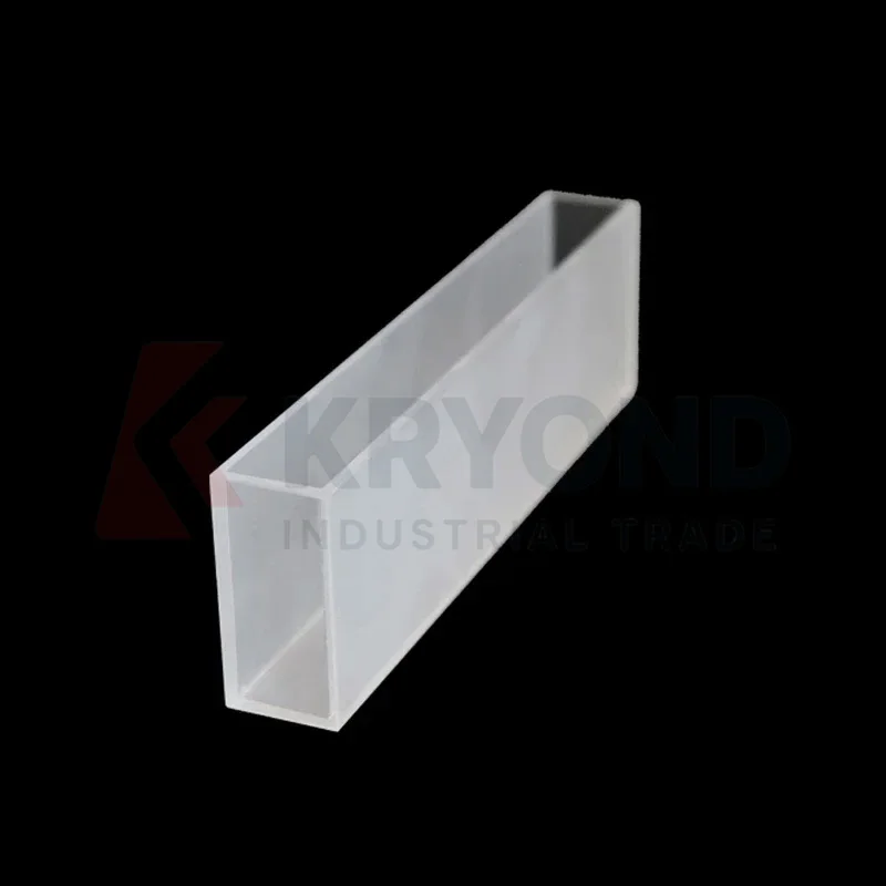 Glass Lovibond Cuvette Liquid Sample Cell 133.4mm Light Path 5.25 inch Absorption Cell for Comparative Colorimeter 1PK