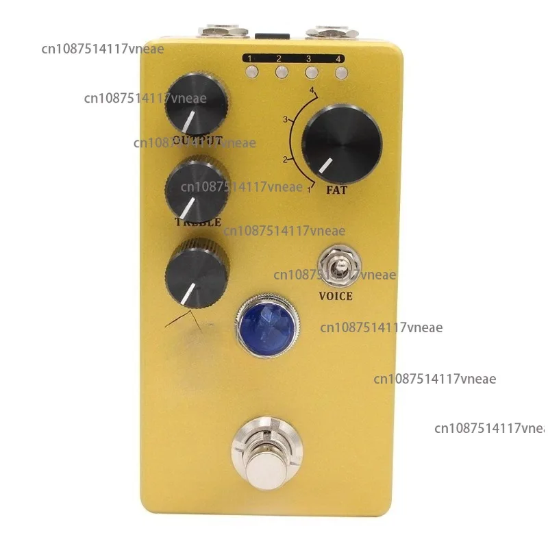 Overdrive Boost Effects Pedal, True Bypass Function, Guitar Processor Accessories