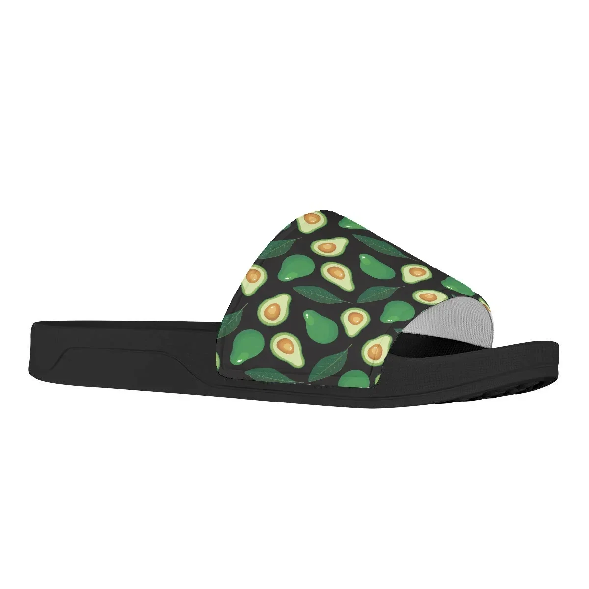 Avocado Vrouwen Mannen Slippers Zomer Strand Slippers Lichtgewicht Casual Platte Glijbanen Ademende Dames Slides Sandalen