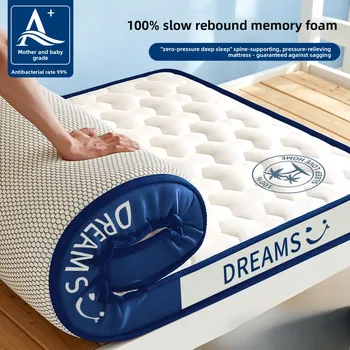 Latex Sponge Tatami Mat High Grade Thicken 6/9cm Mattress Twin King Queen Size Winter Hous