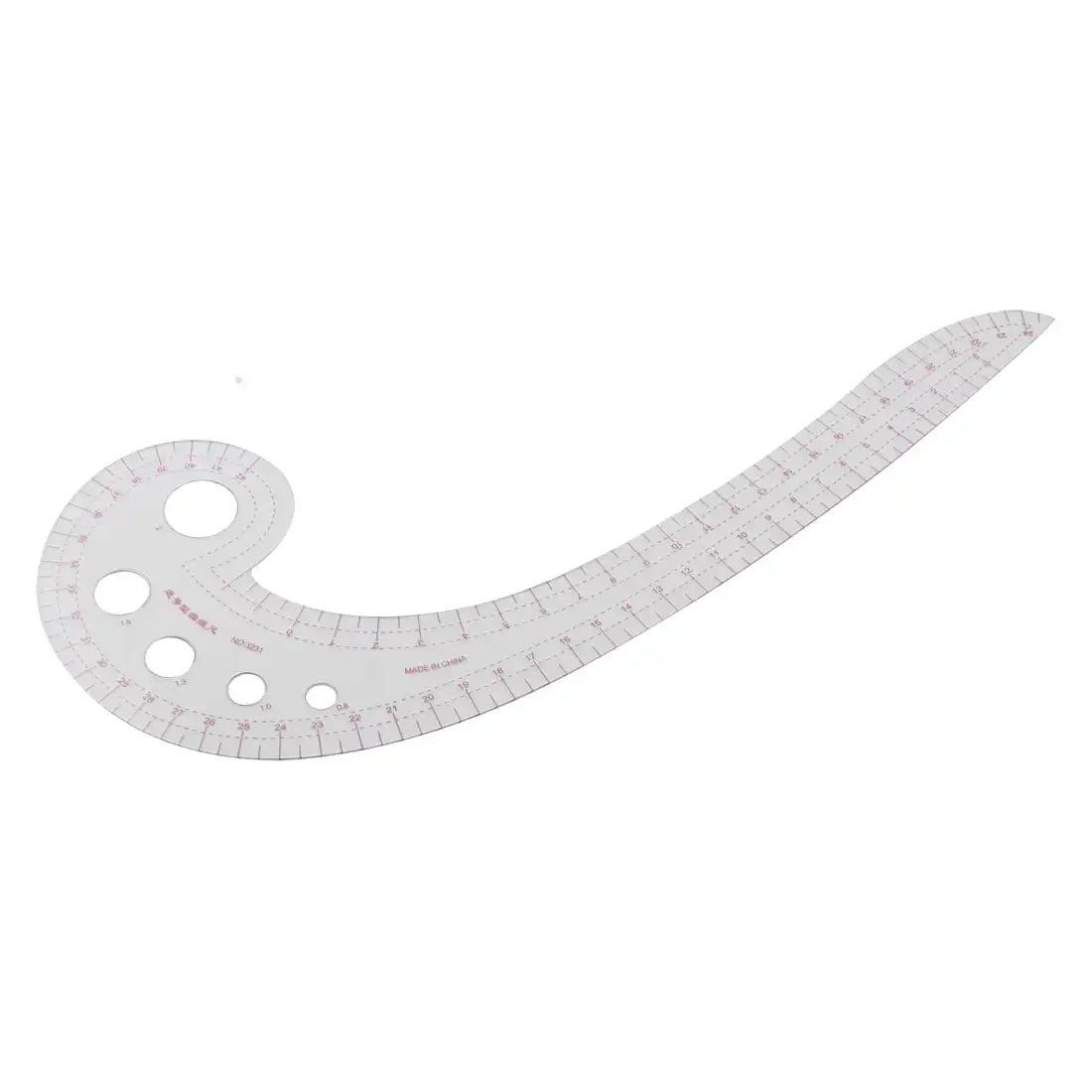 

Unique Bargains 42cm Clear French Comma Shaped Curve Ruler for Pattern Making