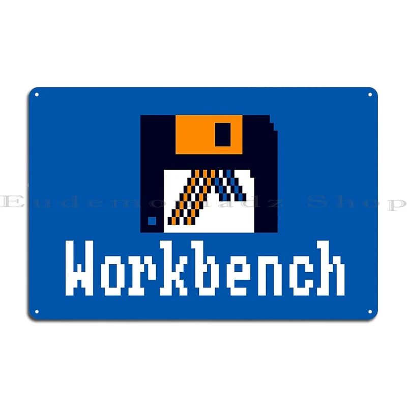 Amiga Workbench 1 3 Metal Sign Pub Retro Personalized Bar Garage Tin Sign Poster