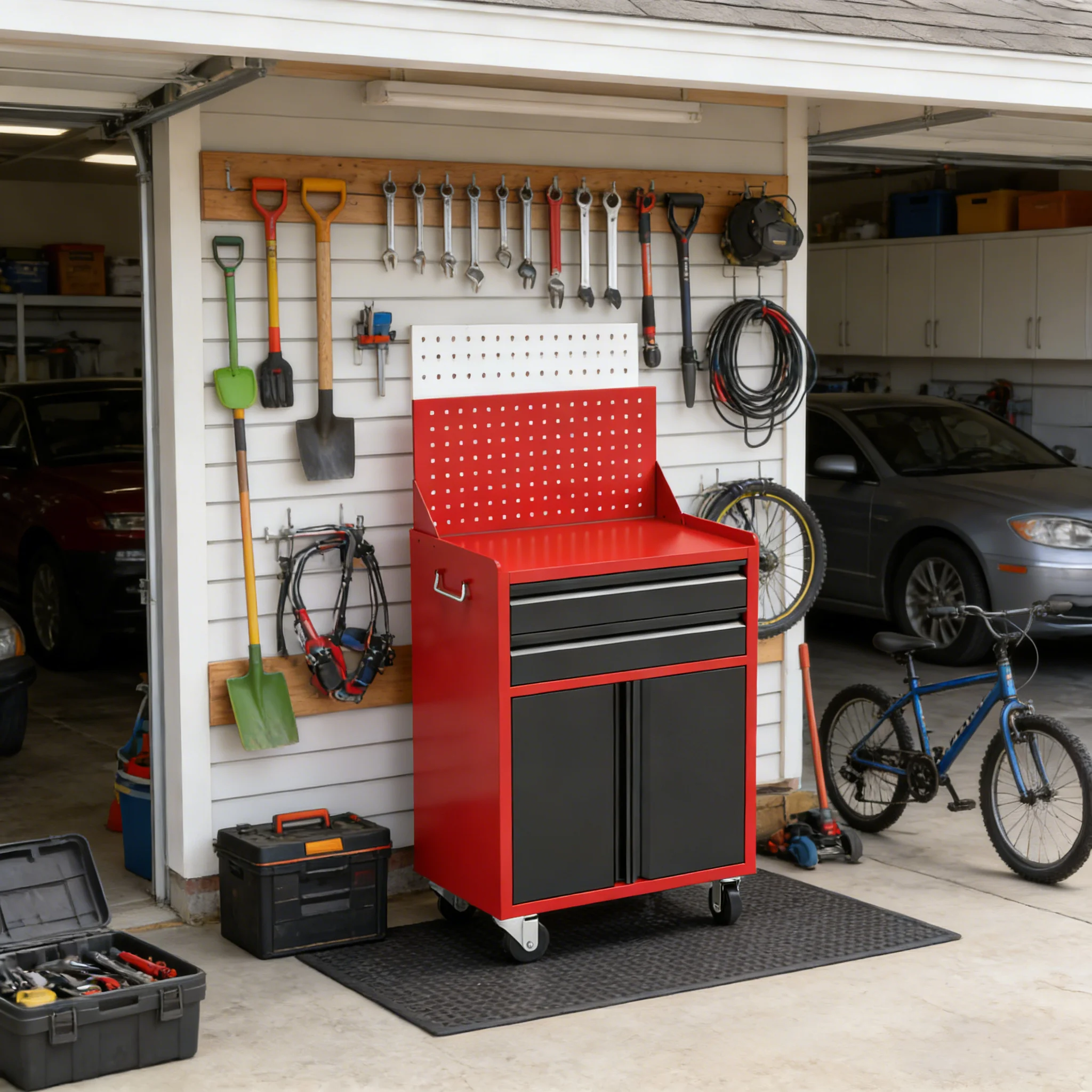 Hot Sale Mechanic Metal Tool Storage Cabinet Drawer Tool Box Roller Cabinet Garage Use
