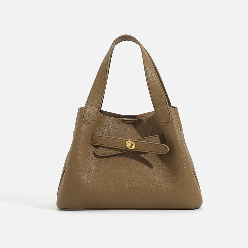 

Casuallarge-capacity tote women's bag, fashionable and versatile shoulder messenger bag, commuter portable vegetable basket bag.