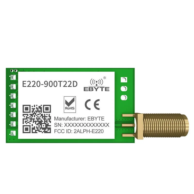 For LoRa Serial Communication Module E220-900T22D Featuring LLCC68 Chip for Smart Sensor and Device Integration