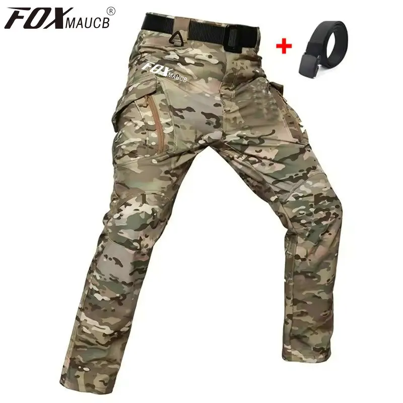 Men Cycling Long Pants FOXMAUCB Mountain Bike Bottoms Culottes Motorcycle Racing Bicycle Trousers Pantalones De Bicicletas Mtb view 5