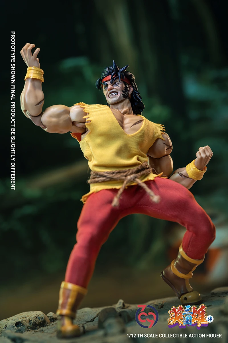 In Stock 7890STUDIO Zhang Fei ZHANGYIDE SG002 Movability Model Toys 1/12 ROMANCE OF THREE KINGDOMS Warriors of Fate Game role