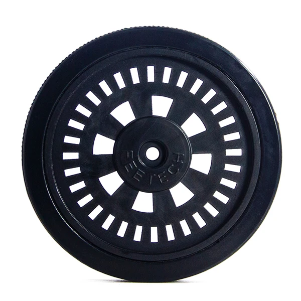 20PCS 25T Servo Wheel With Rubber Tire For Intelligent Robot Car Circulation Car Education DIY Kit Robot Competition