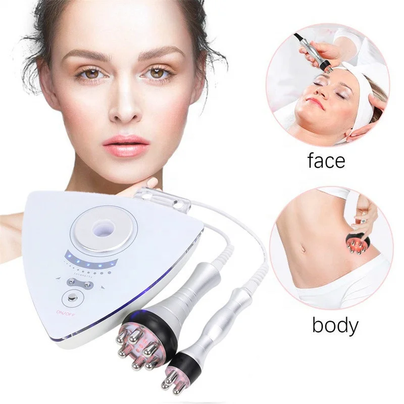 

2 In 1 Home Use RF Wrinkle Removal Facial Machine RF Skin Rejuvenation Beauty Machine Radio Frequency Body Slimming Equipment