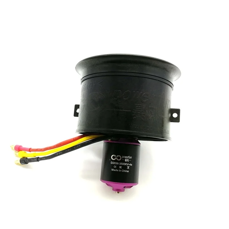 Dobofo Storm Edf 64mm 11 Blade Electric Ducted Fan Aircraft Model Jet Engine Accessories 3s 3900kv 3s/4s 3500kv