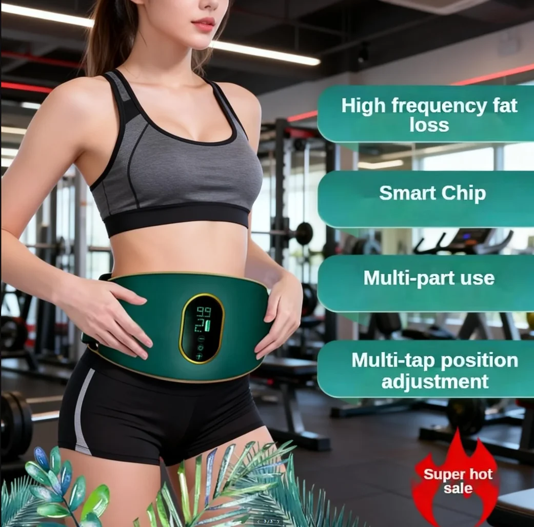 

2026 2-в-1 Массажер для живота: аппарат для похудения, сжигания жира, уменьшения объемов живота и талии, для ленивых, для стройной фигуры