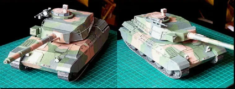 

AMX-32 Танк 3D Бумажная модель DIY