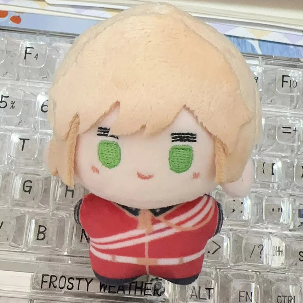 Arthur Kirkland Plush Doll 10cm Pendant Anime Hetalia Arthur Stuffed Toy Keychain Backpack Plusie Toy Fan Birthday Gifts