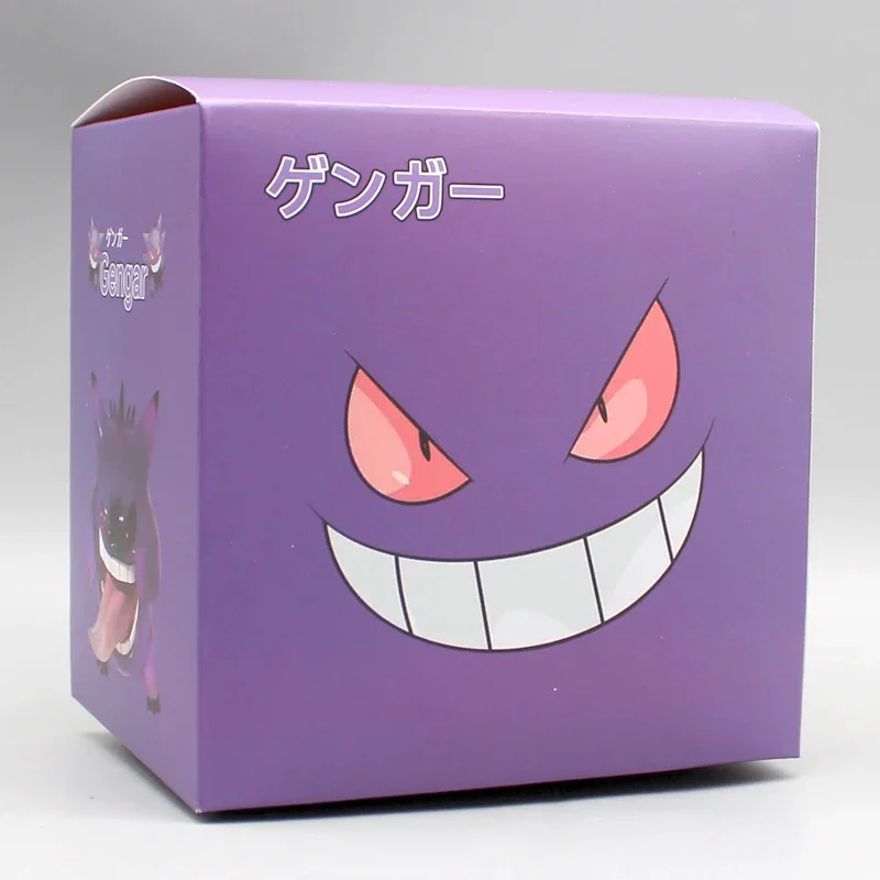 Figurine Pokémon Spit Out One's Tongue Gengar, modèle à collectionner, ornement en PVC, personnages d'anime, beurre, jouet pour enfants, cadeau