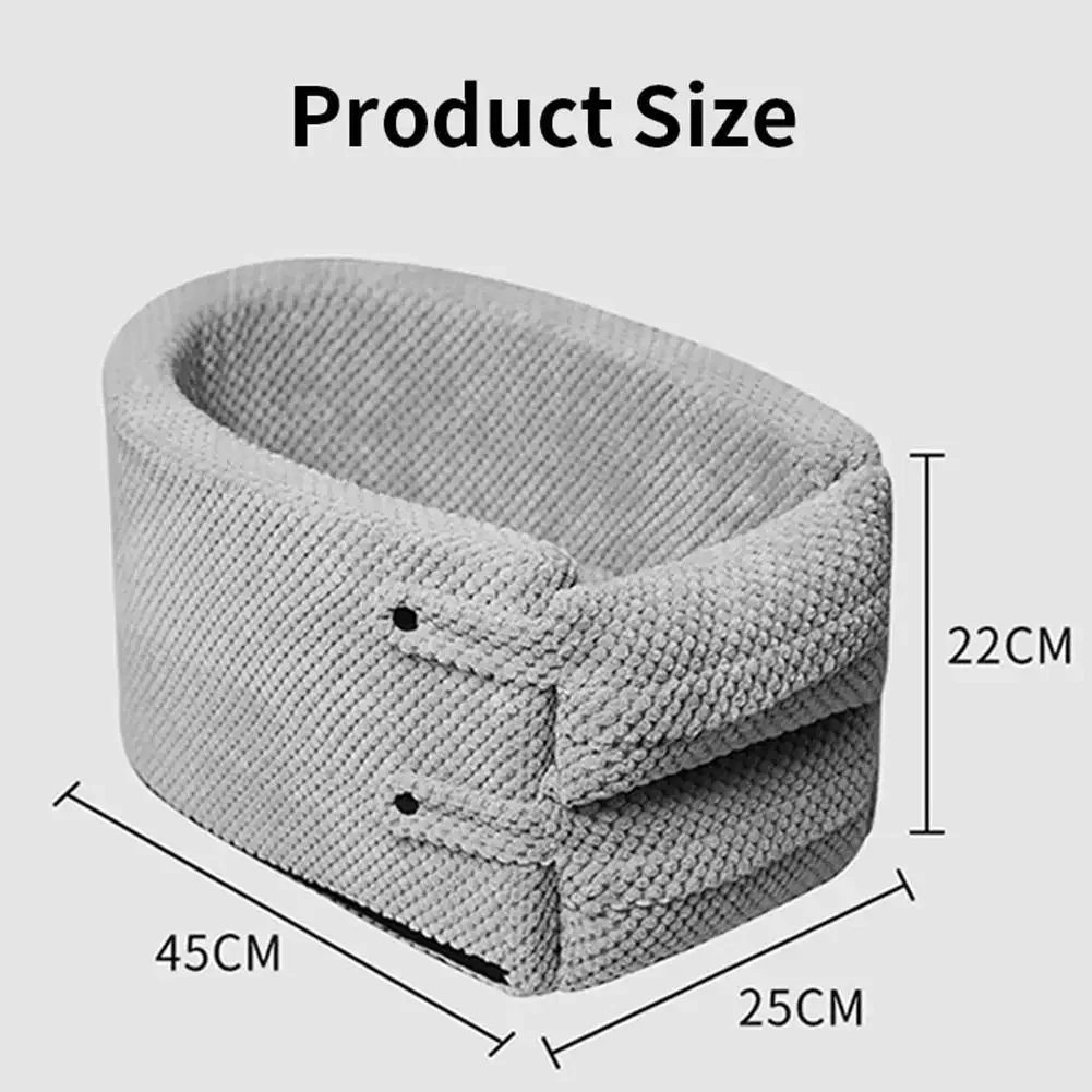 Small Pet Safety Seat Control Console Pet Nest Portable Pet Dog Car Seat Car Armrest Box For Small Dog Cat Travel