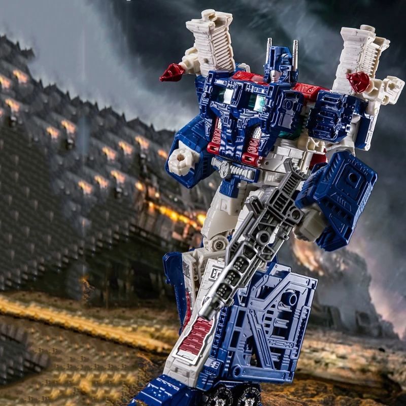 24cmTransformations guerre pour siège Cybertroning Ultraa Magnuse jouets déformables 6632 alliage Version modèle Robot enfants cadeau d'anniversaire