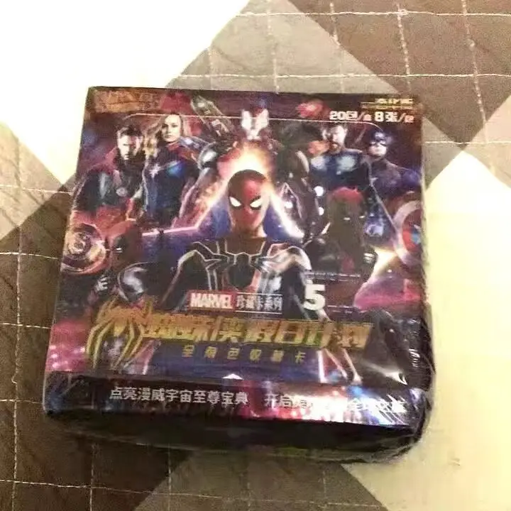 Disney boys Avengers Endgame cartoon cards set girls frozen Collectionsnow Card set collection Christmas present gift
