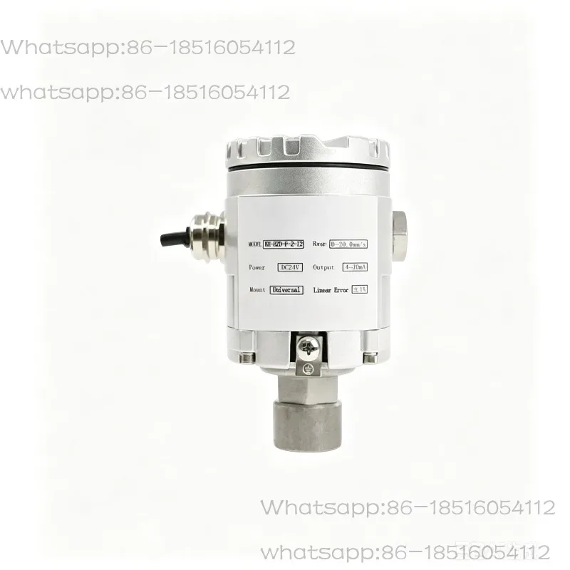 Integrated Vibration Transmitter KH-HZD Motor Fan Acceleration 4-20mA Output Explosion-proof Vibration Probe