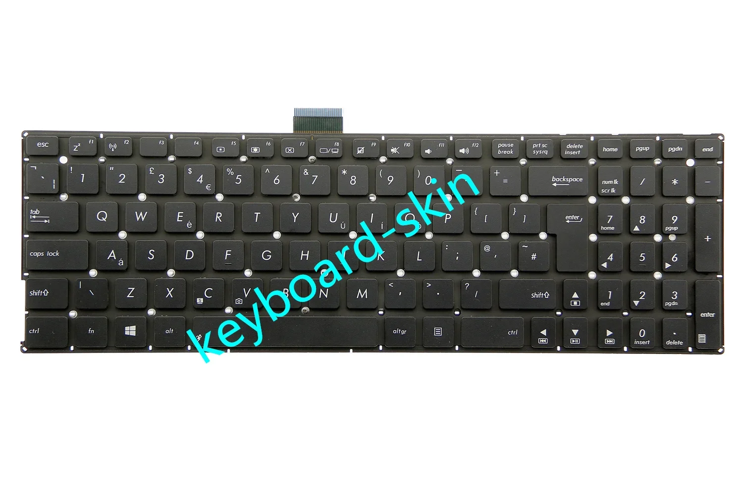 New UK Keyboard for ASUS X503 X551 X553 X554 X555 K553 K555N A555 F551 F551M F555 R512 W519 R556 R556LA FL5500L FL5600L laptop