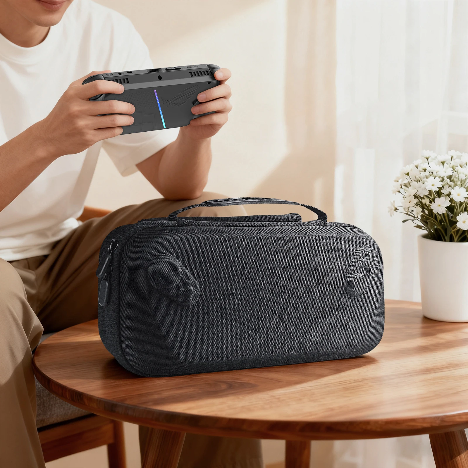 

Жесткая сумка для хранения, портативный защитный чехол, противоударный для ROG XBOX Ally/ROG XBOX Ally X, аксессуары