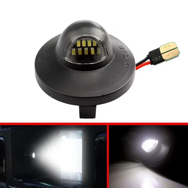 2x LED License Number Plate Lights Tag Light Lamp For Ford F150 F250 F350 Super Duty Ranger Explorer Bronco Excursion Expedition