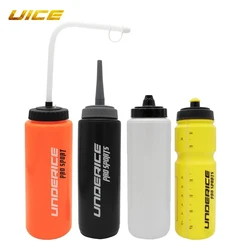 Hockey Water Bottle BPA Free Ice Hockey Sports Bottle 1000ML Hockey Equipment Football Lacrosse Bottles Sports Gear