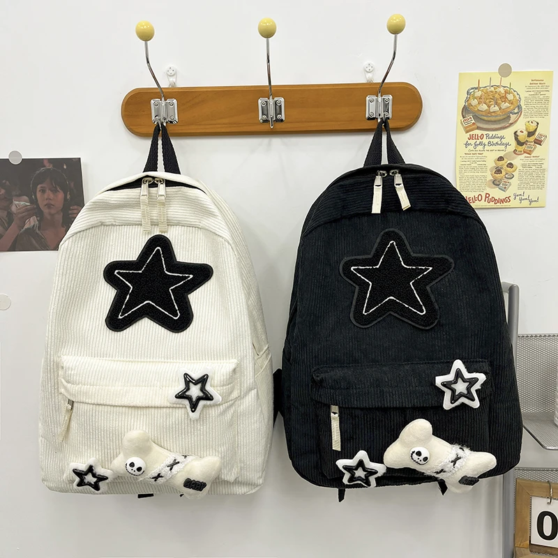 Zaino versatile nero grigio bianco rosso Borsa da viaggio impermeabile di grande capacità di alta qualità Borsa per computer in nylon lavabile unisex