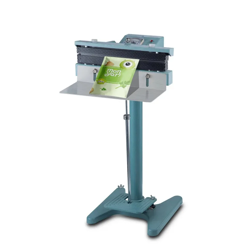 مصنع بيع سهلة الاستخدام PFS-DD400 * 15 دائم تفلون التحكم في الحرارة بالتساوي اليدين والقدمين آلة السدادة تغليف المواد الغذائية دواسة السدادة