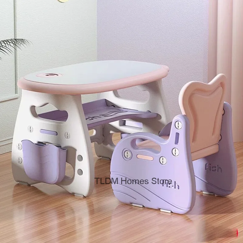 

Desk Children's Furniture Room Kids Table Set Tables Childrens Study Chair Child Mesa Infantil E Cadeirinha Learning Play