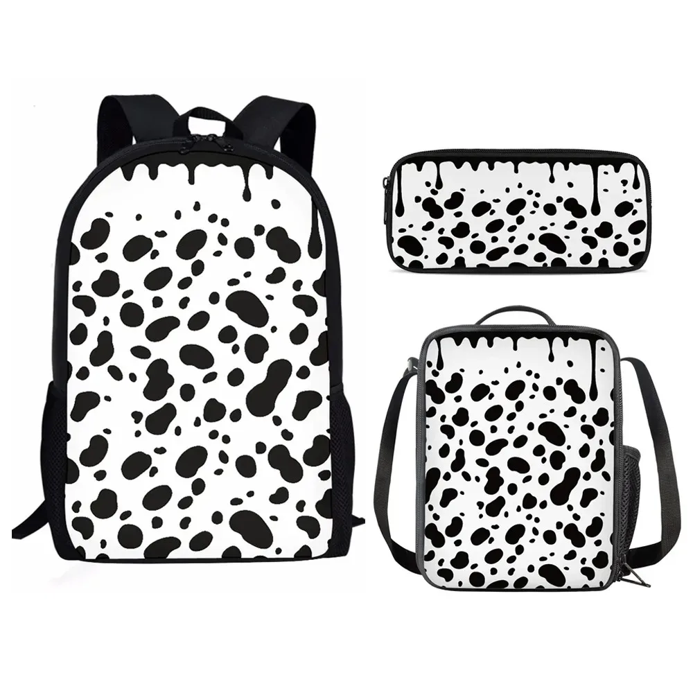 School Backpacks, Laptop Backpack, Backpack, Lunch Box, Pencil Case, Tiger, Flower, 3D Printing, Harajuku, Popular, New, 3pcs Se